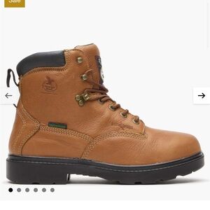 Georgia farm and ranch waterproof boots NEW men's 10M